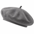 Béret Classique Gris Élégant