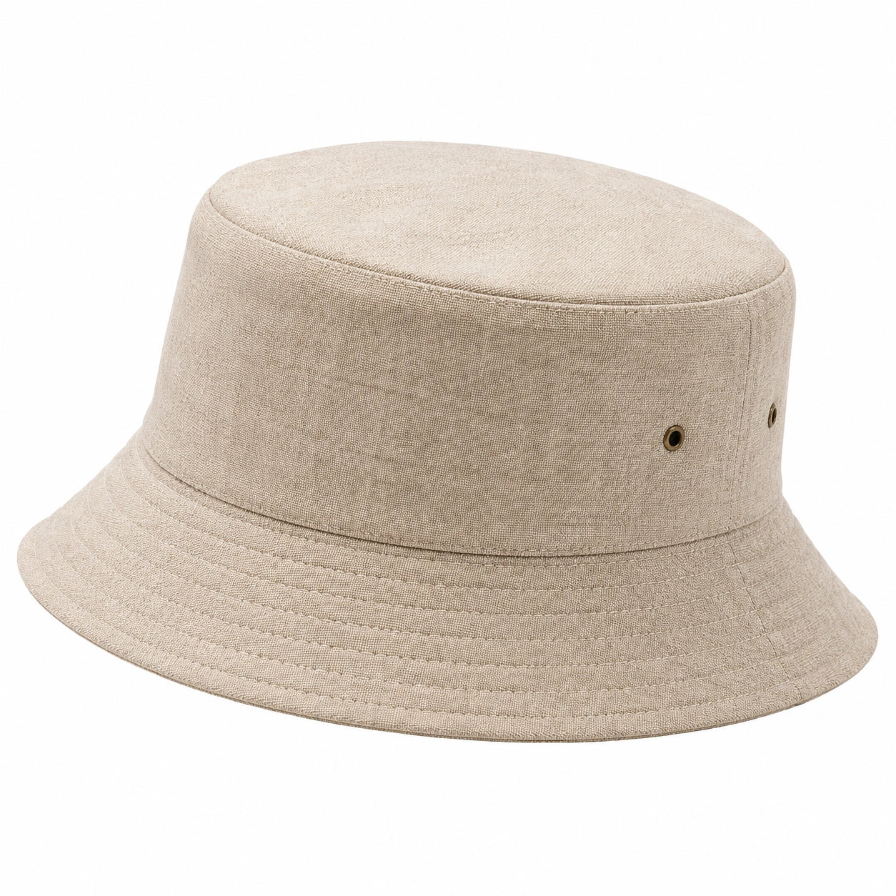 Chapeau bob unisexe beige pour activités de plein air