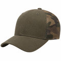 Casquette Trucker Kaki avec Motif Camouflage