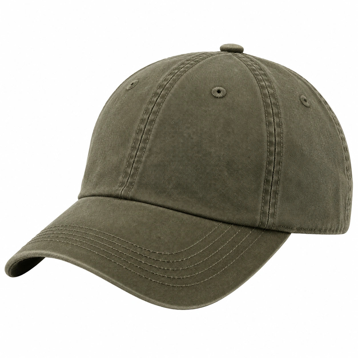 Casquette ajustable unisexe verte