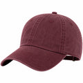 Casquette de Baseball Unisexe Ajustable Bordeaux