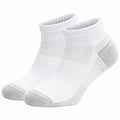 Chaussettes Courtes Blanc Gris Respirantes