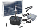 Esotec batterie, 110 x 76 x 79 cm (L x l x H), 6 Ah, 4 - 5,9 W, 12,8 V, Bleu/Gris, 100953 Kit de filtration solaire pour bassin Profi 25/700 LED