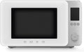 Smeg Multifonction, 2100 W, Blanc, Four à Micro-ondes Combiné MOC02WHMEU, 9 Fonctions et 3 Combinées, 25 Programmes Automatiques