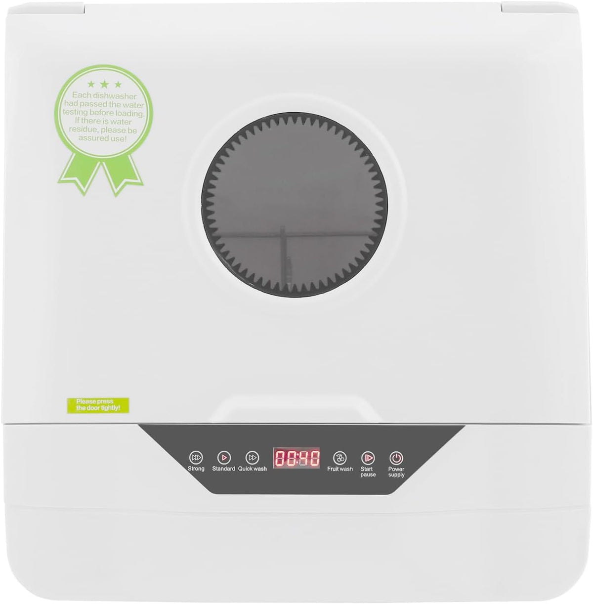 ZHDPYHDD Lave-vaisselles compacts, 6 l, 800 W, 220 V, Blanc, appartement, camping 2 à 5 personnes UE