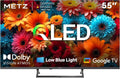 Metz téléviseur, 55 Pouces, 139 cm, Noir, Smart TV ( )