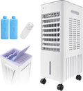 climatiseur portable Simsky, 12 L, Blanc, Rafraîchisseur d'air Économe en Énergie, Climatiseur Mobile 4-en-1