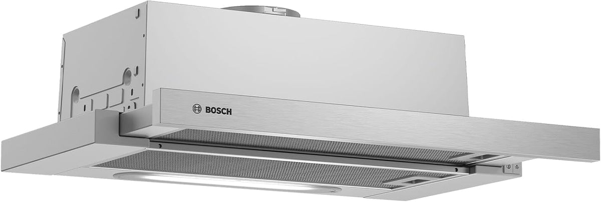 Bosch Hottes aspirantes, 180 x 598 x 280 mm, Noir/Argenté, Hotte de cuisine DFT63AC50