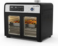 BEST DIRECT déshydrateur alimentaire, 28 L, 1700 W, Noir, STARLYF Doble Door Oven Four Friteuse à Air XXL, Double Porte