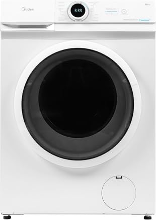 Midea lave-linge, 8KG, 1400 RPM, Noir, LAV CLASSE A
