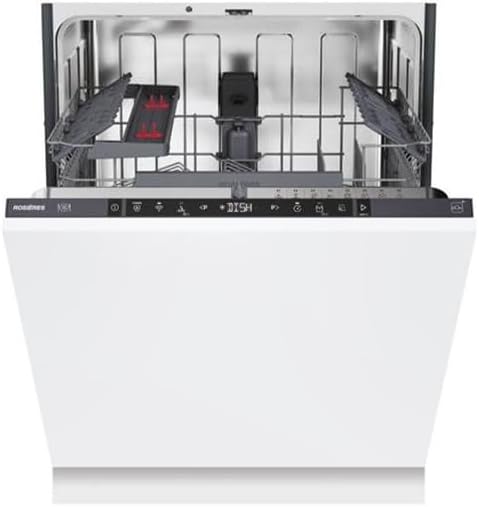 Rosieres Lave-vaisselles standards, 60 cm, 44db, Blanc, Lave-vaisselle 15 Couverts Tout Intégrable - RI5C4F0A-47
