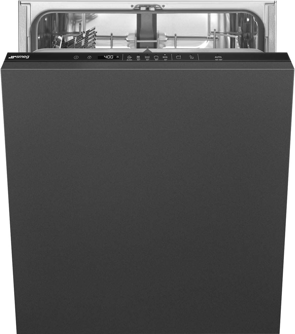 Smeg Lave-vaisselles standards, 46DB, Blanc, LAVE-VAISSELLE TOUT INTÉGRABLE 13 COUVERTS CLASSE D