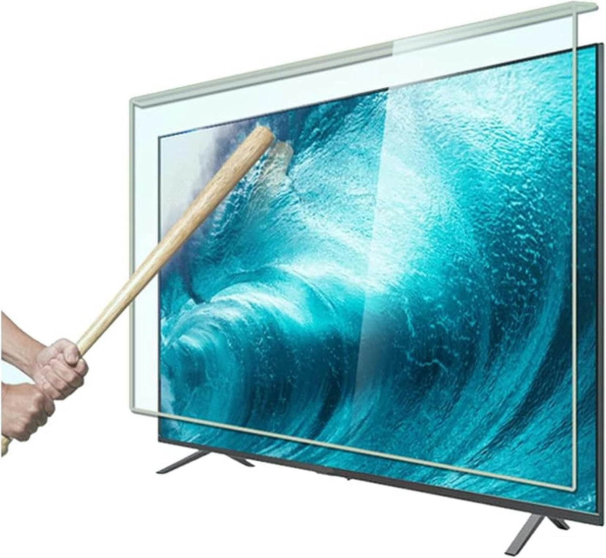 QUSYZD téléviseur, 52 Pouces, 42 Pouces, 50 Pouces, 1120 x 650 mm, 1120x650 mm, Bleu, 50inch( (