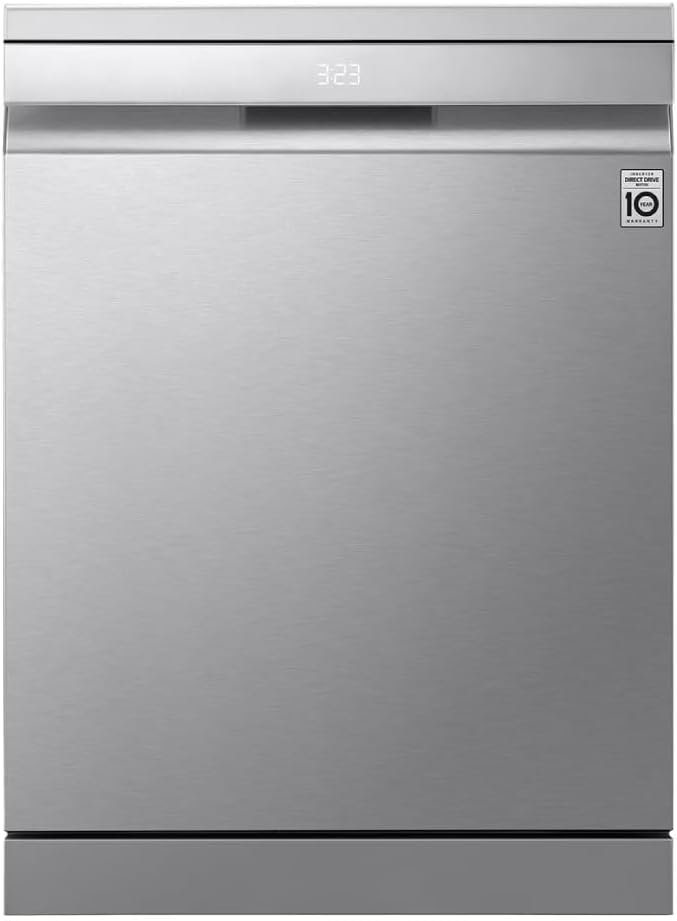 LG Lave-vaisselles standards, Argenté, Lave-Vaisselle 14 Couverts Wi-Fi Inox - DF587HVS