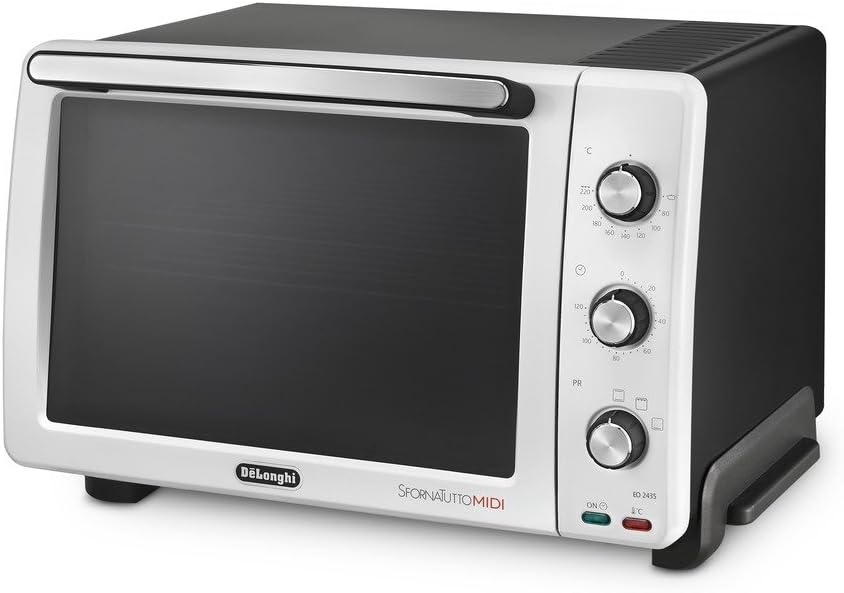 De'Longhi Fours vapeur, Noir/Argenté, Delonghi EO 2435 Four