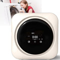 Lave lave-linge, 280 × 280 × 250 mm, 48 décibels, 3 kg, Noir, -linge mural automatique portable, tambour frontal