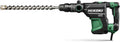 HIKOKI Marteau perforateur, 1150 W, Gris/Blanc, DH40MEY2 SDS-Max, Burineur et 9