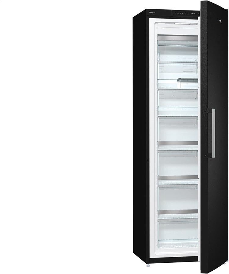 Gorenje Congélateurs, 185 cm, 246 L, Noir