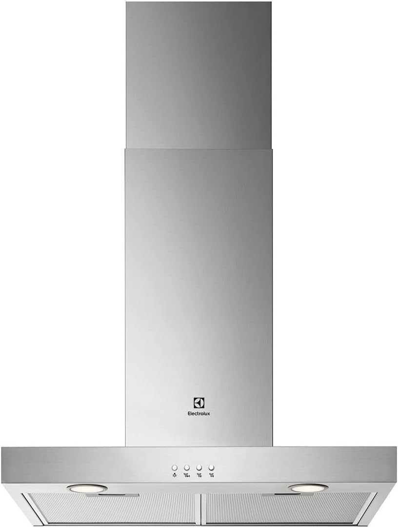 Electrolux hotte aspirante, 60 cm, Noir/Argenté