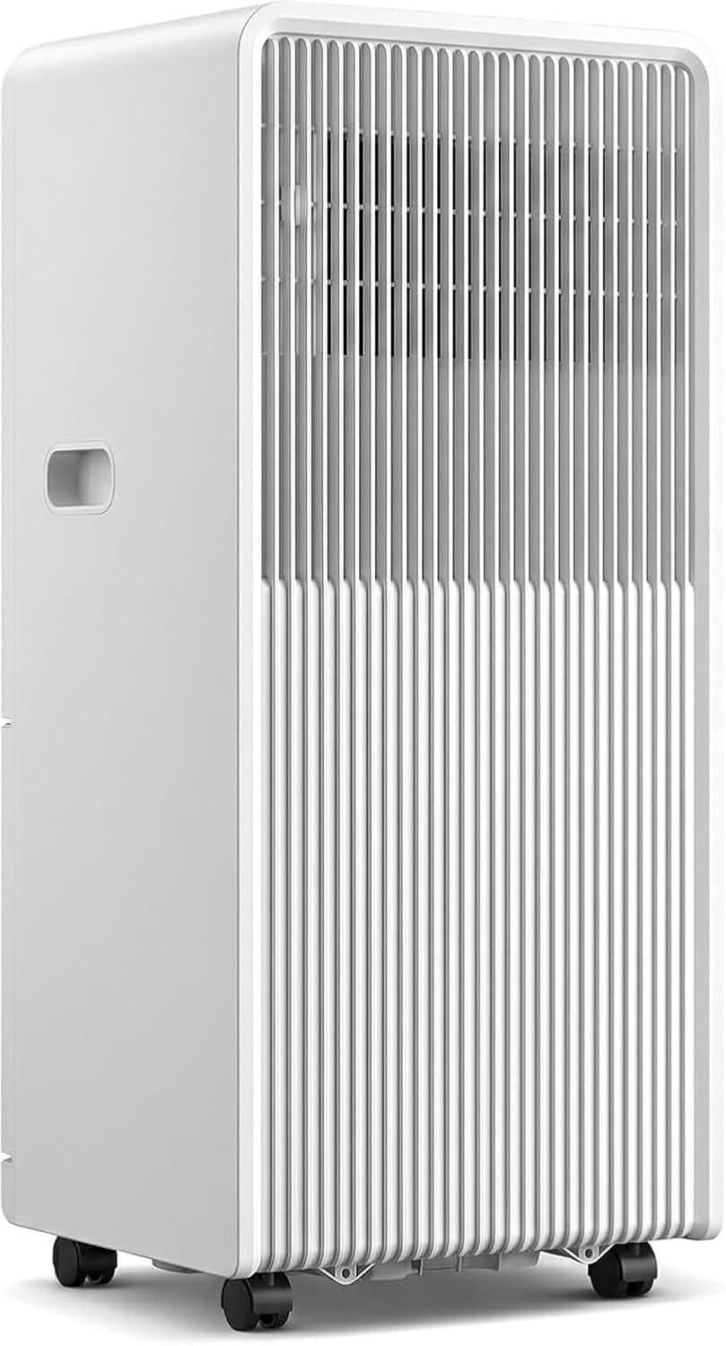 climatiseur portable xIUNYIE, 12000 BTU, 35 m, 10000 Btu, Blanc, Climatiseur Mobile Compact Refroidit ², Modes Ventilateur & Déshumidificateur