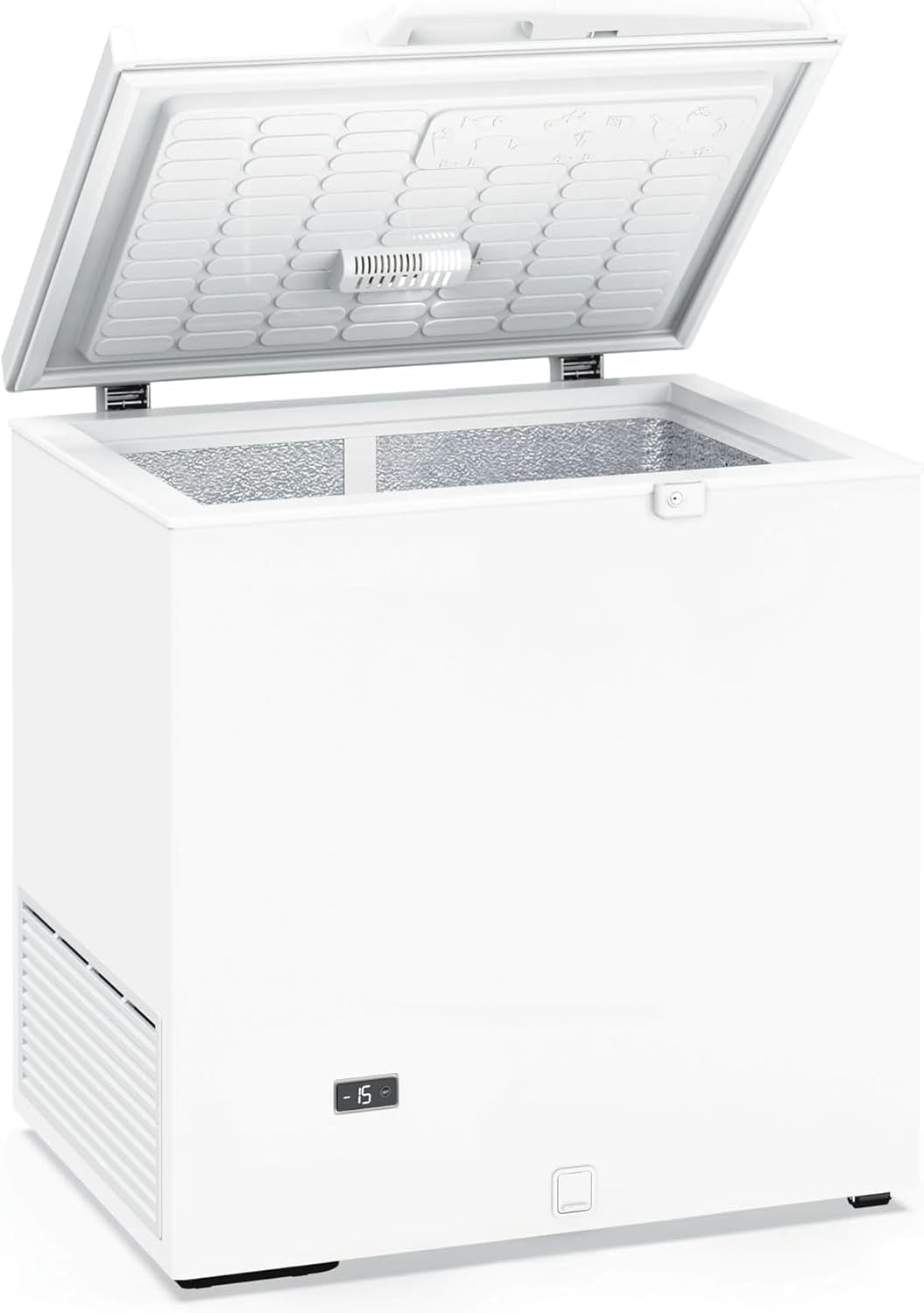 MBH - MAQUINARIA BAR HOSTELERÍA Congélateurs coffre, 830 x 660 x 850 mm, 209 L, 830x660x850 mm, Blanc, thermostat réglable