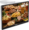 SYLVOx téléviseur, 12 V, Noir, 6' Google Mini TV Pliable Full HD 1080P pour Cuisine - Pliage 90°, Mini TV Écran Pivotant +/-45°