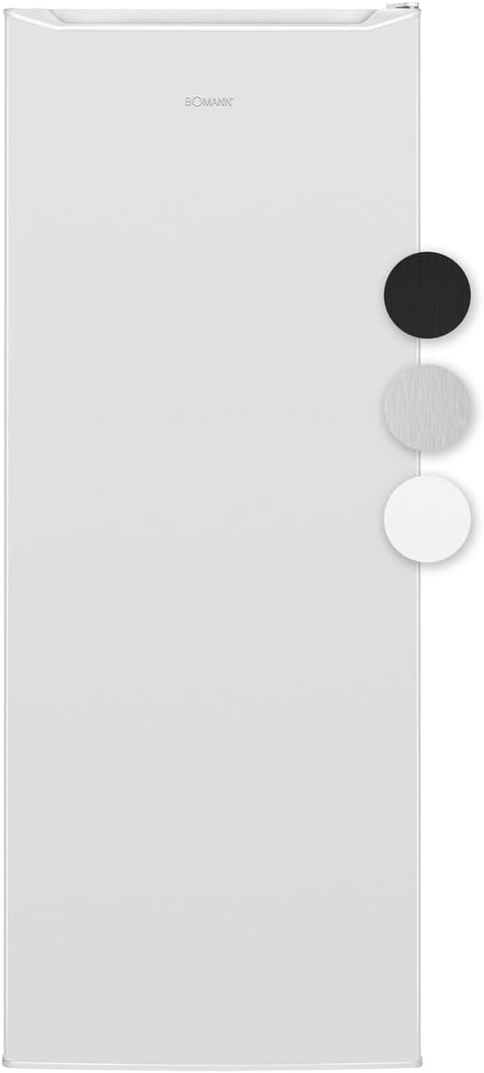 Bomann réfrigérateur, 242 L, Blanc, Pose Libre Éclairage LED VS 7363, pose libre, éclairage LED, clayettes en verre