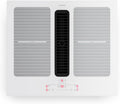 KLARSTEIN Tables de cuisson, 60 cm, 7335 W, Blanc, Full House Plaque Induction Avec Hotte Intégrée - 4 Zones