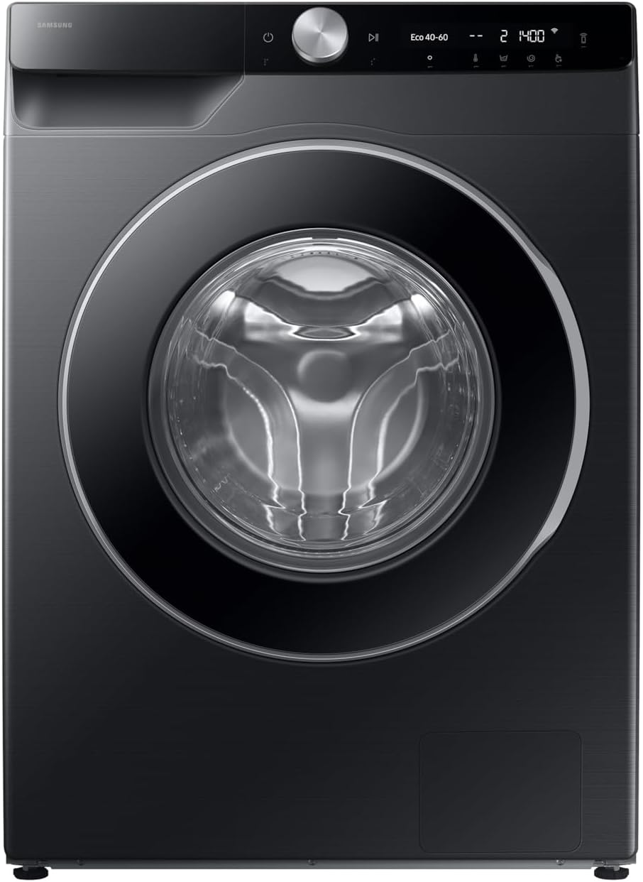 Samsung lave-linge, 10KG, 1400G, Noir, WW10FG6U94LBU3 LVB A NERA VAPORE ECODOSATORE