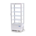 armoire Maxima, 98 L, 43 cm, Blanc, Vitrine réfrigérée