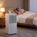 climatiseur portable Wuufake, 12000 BTU, 10000 Btu, Blanc, Climatiseur Mobile avec Télécommande, Minuterie 24H