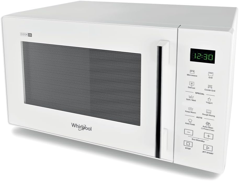 Whirlpool Classique, 25, Noir/Argenté, Micro-Ondes MWP 3 W