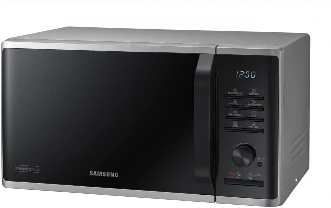 Samsung Gril, 23 L, 800 W, 1250 W, 28,8 cm, Argenté