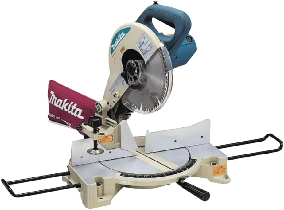 Makita Scies d'encadreur, 1650 w, 260 mm, Gris/Blanc, Scie à coupe d'onglet ø 255 à - ls1040n
