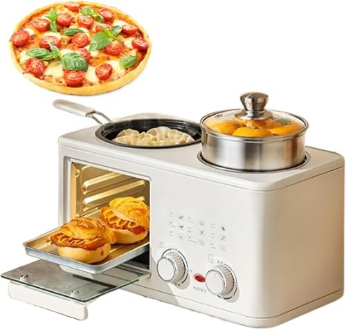 xSDAJSD Appareils à sandwich et presses à panini, 40 x 22 x 20 cm (15,7 x 8,6 x 7,8 po), 1200 W, Blanc