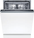 Bosch Lave-vaisselles standards, 60 cm, Argenté, SMV25EX02E Série 2 Lave-vaisselle encastrable, entièrement escamotable