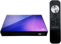 SHYSKY téléviseur, 1000M, Noir, M9 Boîtier TV, Android 14.0, 8 go de RAM, 128 go de ROM, Prise en Charge AV1