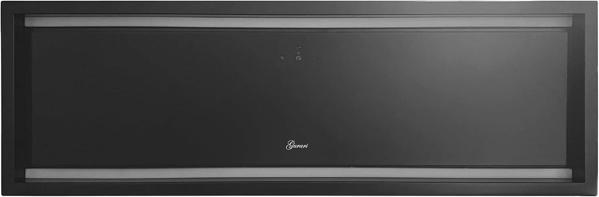 Gurari Hottes aspirantes, 220-240 V., 90 cm, 850 m, Noir, GCH 973 BL Capot de plafond Hotte avec contrôle gestuel et LED