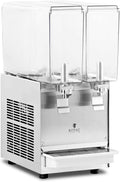 Royal Catering Distributeurs de boissons glacées, 2 x 10, 290 W, Marron, Distributeur De Boissons Réfrigéré l Puissance