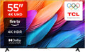 TCL téléviseur, Noir, 55PF650A 55' 4K Ultra HD Fire TV (Smart TV with Dolby Vision & Atmos, Tap and Ask Alexa)