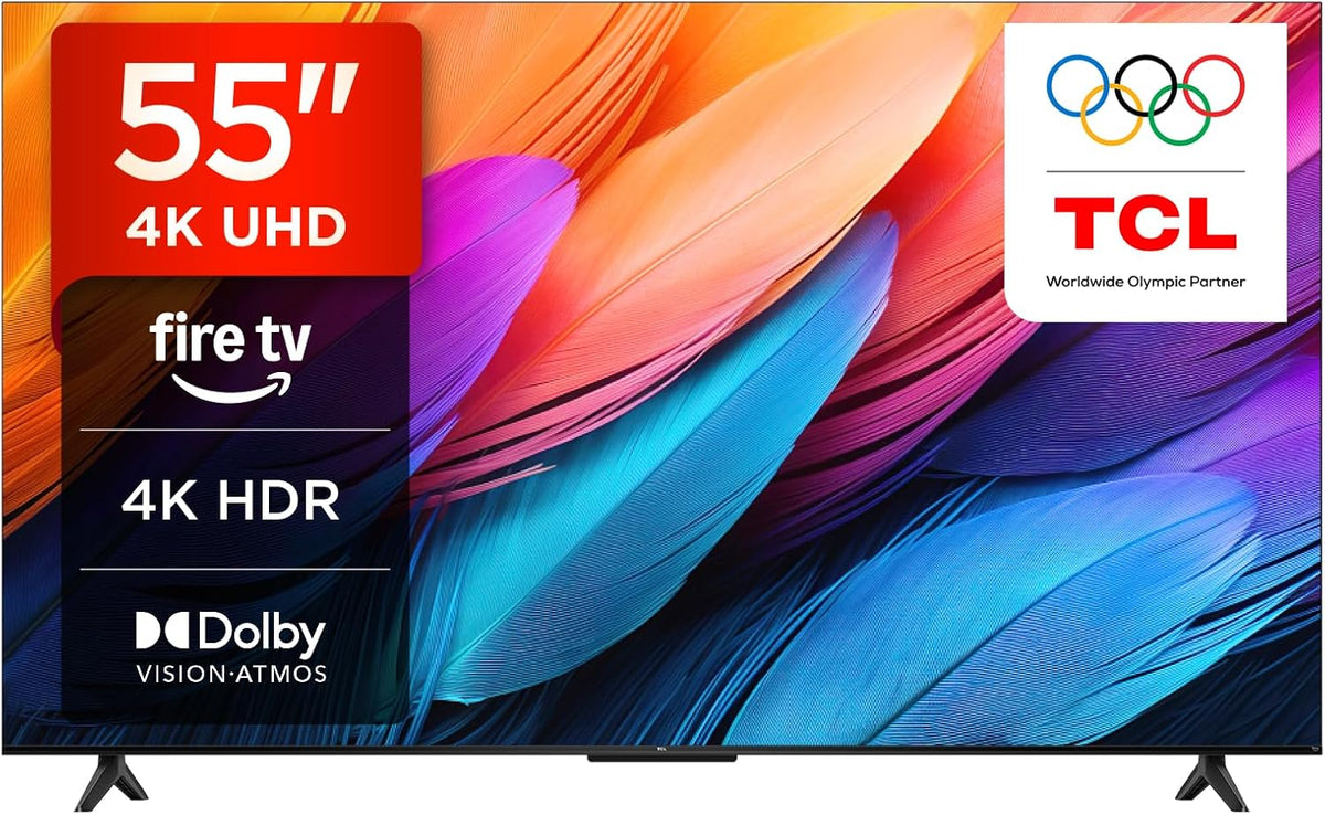 TCL téléviseur, Noir, 55PF650A 55' 4K Ultra HD Fire TV (Smart TV with Dolby Vision & Atmos, Tap and Ask Alexa)