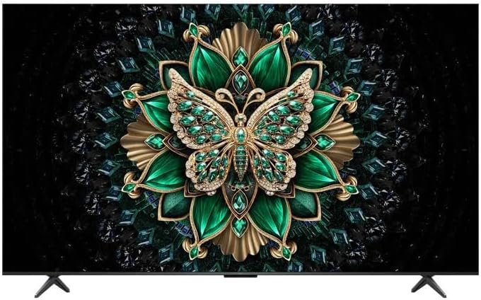 TCL téléviseur, Noir, 85' C6K Pro 4K QD Mini LED Google TV, Dolby Vision, Google Assistant, prise en charge HDR