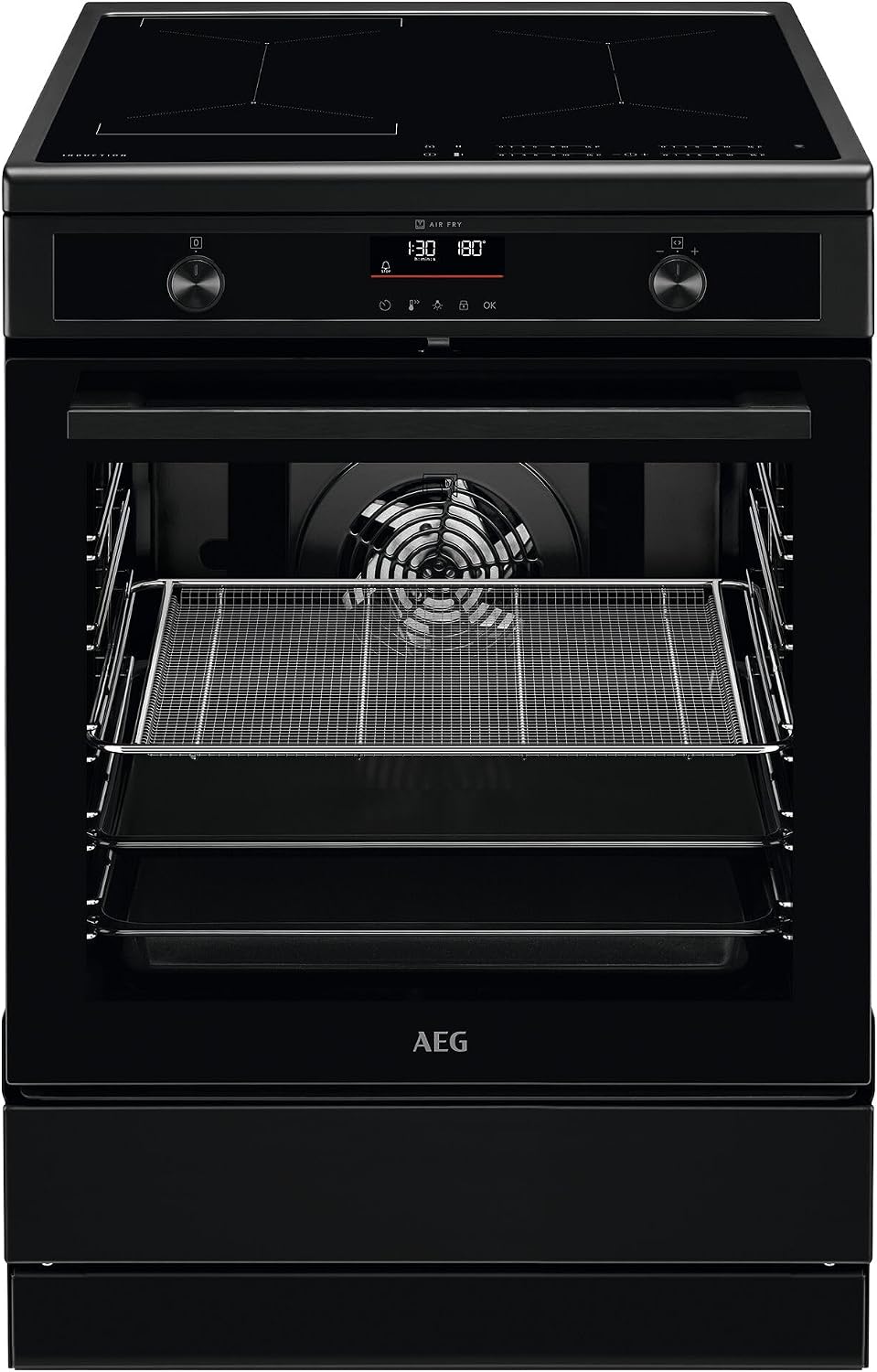 AEG Cuisinières, 60 cm, Noir
