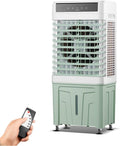 bureau Gtzly, 47 x 34 x 107 cm, 220 V, 45 L, Blanc, Climatiseur Évaporatif Mobile Industriel, Swamp Cooler avec 3 Vitesses