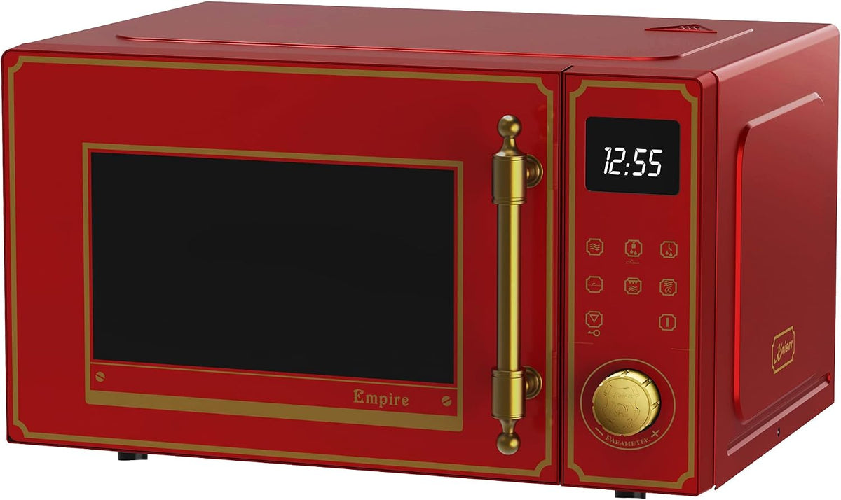 Kaiser Combinés convection et micro-ondes, 25 l, Noir/Argenté