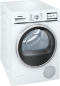 SIEMENS Sèche-linges avec pompe à chaleur, 8 kg, Blanc, WT48Y7W3 Sèche-linge à pompe à chaleur / / /indicateur de charge résiduelle