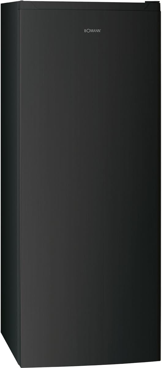 armoire Bomann, 161 L, 39 dB, Noir, Congélateur NoFrost GS 7343, 3 Tiroirs, Total No Frost, système MultiAirflow