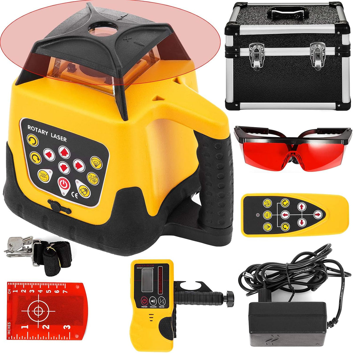 VEVOR Traceurs de ligne laser, 100 m, Rouge