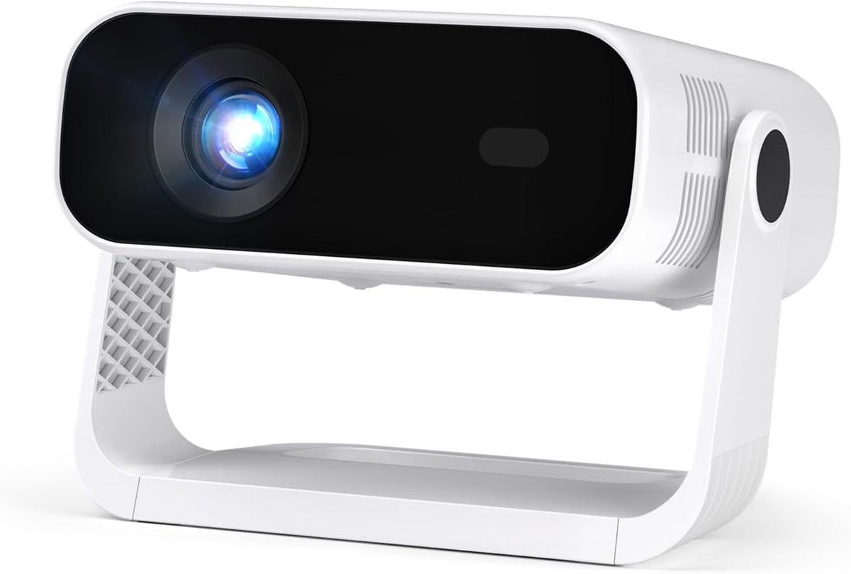 Wielio Vidéoprojecteurs, 195 x 146 x 134 mm., Noir, Mini vidéoprojecteur intelligent avec application intégrée