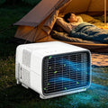 climatiseur portable ZJHHRZ, 2700 BTU, 280 W, 10 m, 45 DB, Blanc, Climatiseur Mobile pour Caravane, 3-en-1: Froid Sec Ventilateur pièces ²